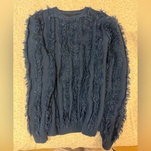 ASOS Blue Textured Sweater